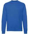 SS9 622020 Fruit of the Loom Classic Drop Shoulder Sweatshirt Royal Blue colour image